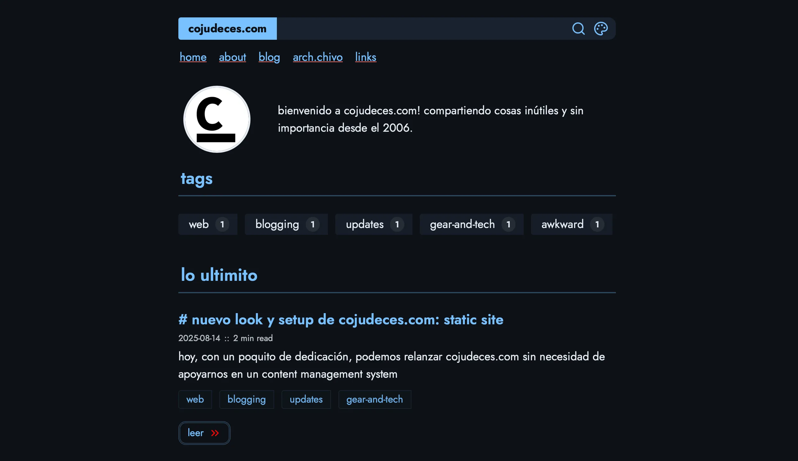 2025-08 cojudeces.com snapshot